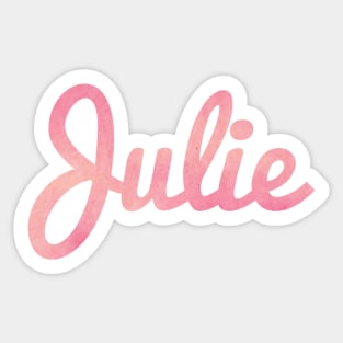 Julie Sticker